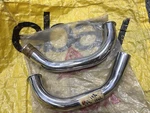 Yamaha YAS1 L/r Exhaust Muffler Pipe Header Nos 183-14611-00&183-14621-00. Fixed Price $399.99.