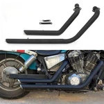Slash Exhaust Pipes Mufflers For Honda Shadow Spirit Sabre VT1100C2. Fixed Price $229.00.