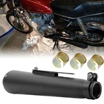 Black Exhaust Muffler Silencer Pipe Inlet 1.5"-2" For Suzuki GN125 GN250 GN400. Fixed Price $55.16.