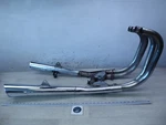 1985 Kawasaki ZN1100 Ltd K885) Chrome Exhaust Headers Mufflers Pipes Assembly. Fixed Price $180.00.