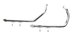 Paughco 1 3/4IN. Sporty Pipes - 40IN. Chrome Motorcycle Street Bike. Fixed Price $374.36.