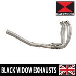 GSX1300R Hayabusa 99-07 4-1 Exhaust Down Pipes Headers Collector + Link. Fixed Price $333.14.