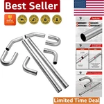 High-quality 2.5'' Mild Steel Exhaust Kit 8PCS Straight & Bent Pipes Included. Fixed Price $121.49.