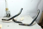 12-16 Harley Dyna Street Bob Oem Header Exhaust Pipe Set Front And Rear. Fixed Price $75.00.