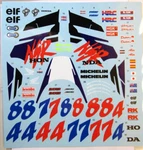 Decalpool 1/12 Honda NSR500 Hrc Gp '94 (late Version) Sheet DP243. Fixed Price $24.99.