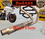 M8 17-2026 Bada$$ Harley Touring Highflow Exhaust Performance Header Pipes. Fixed Price $199.95.