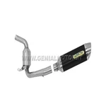Full Exhaust Arrow Thunder Aluminium Black For Ktm Duke 390 2013 2016. Fixed Price $412.70.