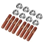 M8X1.25 Exhaust Manifold Bolt Kit - Heat Resistant Alloy Studs + Nuts. Fixed Price $13.99.
