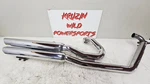 2004 Victory Kingpin Performance Dual Exhaust Muffler Pipe System Heat Shield. Fixed Price $525.00.
