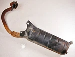 87 Honda NQ50 Spree Exhaust Muffler Silencer Spark Arrestor. Fixed Price $93.74.