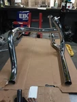 Harley 66-69 Fl Paughco 735-2 Dual Crossover Exhaust For Swingarm Frame New. Fixed Price $629.99.