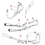 Athena Exhaust Connector Gasket 35X41X30 Mm. Fixed Price $35.30.