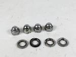1981 Yamaha Exhaust Header Bolts Nuts. Fixed Price $11.99.