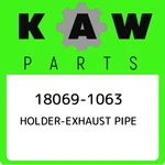 18069-1063 Kawasaki Holder-exhaust Pipe 180691063, New Genuine Oem Part. Fixed Price $38.40.