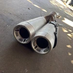 Ducati ZDM-A76 Diavel Silencer Motorcycle Exhaust Muffler. Fixed Price $99.99.