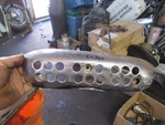 Honda CL360 Exhaust Muffler Heat Shield Guard. Fixed Price $25.00.