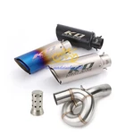For Kawasaki Ninja ZX6R ZX636 2009-2023 Exhaust Muffler Db Killer Mid Link Pipe. Fixed Price $91.31.