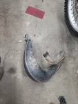 1997 1998 Honda CR250R Oem Exhaust Pipe 18300-KZ3-B00 98/4. Fixed Price $110.00.