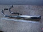 1972 Honda CB175 H1716) Exhaust Headers Muffler Pipes Set. Fixed Price $143.00.