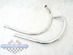 42-2957 Chrome Exhaust Pipes (pair) Bsa A10 1958-62 Uk Made. Fixed Price $234.97.