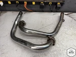 1975 Yamaha XS650 Exhaust Head Pipes 9172.ZG. Fixed Price $80.00.