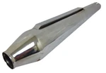 Chrome Short Reverse Cone Megaphone Muffler Cafe Racer Cruise Chopper Motorcycle. Fixed Price $36.96.