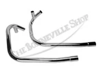 Triumph TR6R T120R Exhaust Pipe Set 1972 Pn# 71-2636 71-2637. Fixed Price $365.98.
