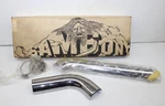 Samson 2 Piece Heat Shield Kit W/ Clamps Chrome Harley 1984-94 & 1999 Fxr New. Fixed Price $45.00.