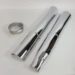 Thunderheader Heat Shields For Thundercone Slip-ons 1166 17-25 Harley Toruing. Fixed Price $189.95.