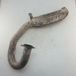 1982 Italjet 350T Trials 3T Exhaust Header Pipe. Fixed Price $95.00.