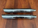 Harley Davidson 08-17 Dyna Oem Chrome Slip Mufflers 64987-08A, 64705-08A. Fixed Price $79.99.