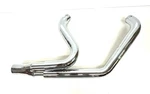 Supertrapp Exhaust Header Pipe For 2-1/2" Collector Evo Harley Custom. Fixed Price $225.00.