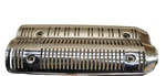 Nos Oem 18315-294-000 Honda CL450 Chrome Exhaust Muffler Heat Shield Protector. Fixed Price $249.00.