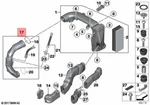 Genuine Bmw F01N F06N Intake Silencer Filtered Air Pipe Oem 13718508171. Fixed Price $176.87.