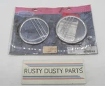 Harley Davidson Kuryakyn Deco Chrome Speaker Grills 3793. Fixed Price $19.99.