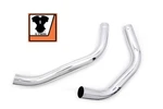 Replica Exhaust Header Set Sportster 900-1000CC Hugger Ironhead Roadster. Fixed Price $199.21.