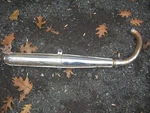 Harley Davidson Aermacchi Sprint Lafrancone 65241-75P Exhaust Muffler Pipe. Fixed Price $140.00.