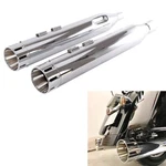 Sharkroad 4.5 Slip Ons For Harley Touring Exhaust, 2017-UP Street Glide Mufflers. Fixed Price $285.99.