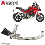 Exhaust Ducati Multistrada 1200 Abs Dvt 2015-2017 Akrapovic Titanium Rc E-D12E4. Fixed Price $1420.73.