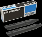 Ds Steel Matte Black 4IN Slip On Muffler Set For Street Glide Cvo 17-22. Fixed Price $368.32.