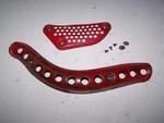 1978 Honda XL125 Enduro Exhaust Heat Shield Set. Fixed Price $79.77.
