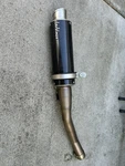 2011-2016 Honda CBR250R Leo Vince Carbon Fiber Exhaust Muffler And Midpipe,. Fixed Price $150.00.