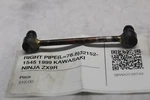 Right Pipe (L=76.8) 32152-1545 1999 Kawasaki Ninja ZX9R. Fixed Price $15.00.