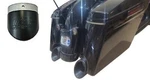 Tab Performance 50 Cal Slip-ons Black Slash Cut 2.5" Baffles Harley Touring 9.... Fixed Price $899.95.