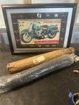 Nos Harley Oem Knucklehead Panhead 65242-51-B Black Cigar Muffler 253E. Fixed Price $1450.00.