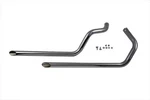 Exhaust Drag Pipe Set Slash Cut For Harley-davidson. Fixed Price $368.99.