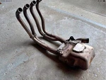 Stock Headers / Exhaust For 2019 Honda CB100R. Fixed Price $350.00.