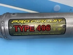 2003 03-04 Kawasaki KLX400R Exhaust Muffler Silencer Pro Circuit Type 496. Fixed Price $399.99.