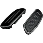 Drag Specialties Black Sweeper Passenger Floorboards For 80-21 Touring. Fixed Price $365.65.