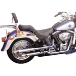 Cycle Shack 1/2" Slip-on Mufflers Slash Out 00-06 Flstf/n,fxstd -MHD-138-SS. Fixed Price $184.95.